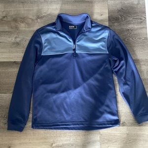 Bolle men’s blue performance pullover quarter zip - size medium